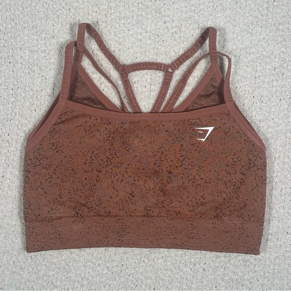 Gymshark ADAPT FLECK SEAMLESS SPORTS BRA Size Small - Picture 1 of 4